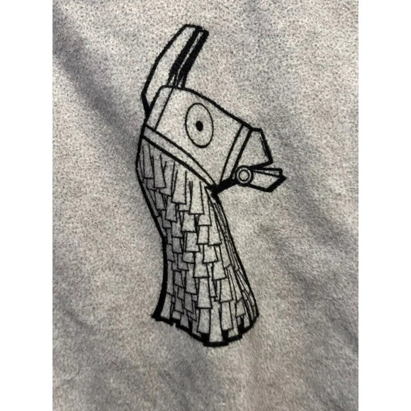 Fortnite Pajamas Boys Medium 8 Loot Llama Set Long Sleeve Shirt Pant PJs - Picture 2 of 5